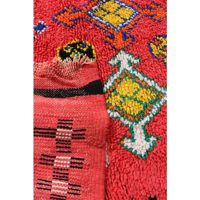 Vintage Boho Moroccan Rug For Sale - Image 4 of 6
