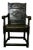 18th Century Oak Wainscot Hall Chair For Sale