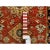 Transitional 2010s Red and Black, Hand Knotted Karajeh Design With Tribal Medallions, Pure Wool, Runner Oriental Rug For Sale - Image 3 of 9
