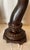 Beautiful Pair of large Bronze animal horn sculpture by Maitland Smith on circular detailed base. Maitlan Smith is known...