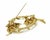 The Pearl & Ruby Two Bird 14k Yellow Gold Pin Brooch is an original vintage piece of fine jewelry. Featuring exquisite...