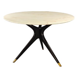 Round Marble Table by Luisa and Ico Parisi for F.lli Rizzi, 1950s For Sale