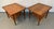 Mid-Century Modern Mid-Century Walnut and Cane Drexel Declaration End Tables by Kipp Stewart For Sale - Image 3 of 14