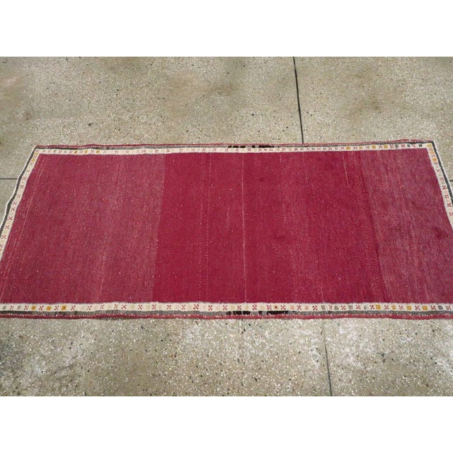 Galerie Shabab Collection Mid-20th Century Turkish Anatolian Throw Rug For Sale - Image 4 of 7