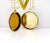Metal Antique Gold Shield Locket, 9kt Back and Front For Sale - Image 7 of 8