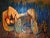 Oil on canvas infused with rhinestones & silk mixed media Leticia is a Spanish artist who enjoys creating art from...