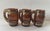 Vintage Siesta Ware Amber Western Cowboy Bar Mugs — Set of 6 For Sale In Philadelphia - Image 6 of 8