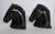 Ceramic American Deco Pair of Ceramic Black Horse Head Bookends by Abingdon Pottery, 1940s For Sale - Image 7 of 11