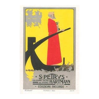 S. Petrus - Vintage Advertising Lithograph by A. Terzi - 1900 ca. 1900 ca. For Sale