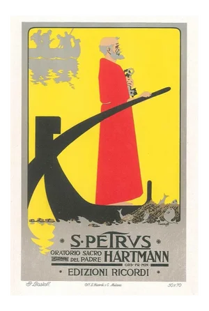 S. Petrus - Vintage Advertising Lithograph by A. Terzi - 1900 ca. 1900 ca.