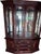 1990s Thomasville Collectors Cherry China Cabinet Breakfront Hutch Curio Chippendale For Sale - Image 10 of 13