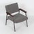 Vintage avanti armchair from the 1960s with teak armrests. The compact armchair has an elegant, open form and has been...