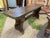 Vintage Rustic Farmhouse Dining Table With Two Benches For Sale - Image 10 of 12