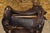 Antique Brown Leather 12 inch WWI(?) Calvary Horse Saddle believed to be McClellan, Circa 1900. Stand not included. Circa...