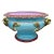 A Minton Majolica Turquoise Ground Snake-Handled Jardinière, Dated 1858 For Sale