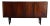 Rosewood Highboard Sideboard Cabinet With Sculptural Base Crafted in Denmark 1960s For Sale