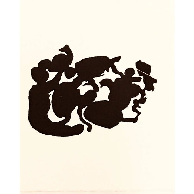 Artist: Jean Arp Country: France Title: Untitled – B5 Medium: Woodcut Marks: Not signed, not numbered Paper size: 10.20 x...