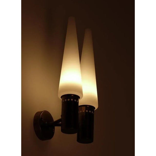 Metal Wall Light by Hans-Agne Jakobsson, 1950s For Sale - Image 7 of 9