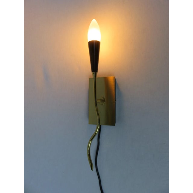 Italian Wall Lamps from LUX S.R.L., 1950s, Set of 2 For Sale - Image 13 of 14
