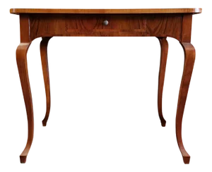 Louis XV Coffee Table with One Drawer, 1980s