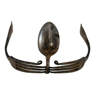 Art Deco Fork Mardi Gras Glasses Mask For Sale