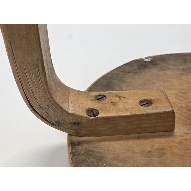 Vintage Stools by Alvar Aalto for Artek, 1950s, Set of 2 For Sale - Image 14 of 15