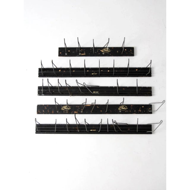 Black Vintage Gates Rubber Co Display Racks For Sale - Image 8 of 8
