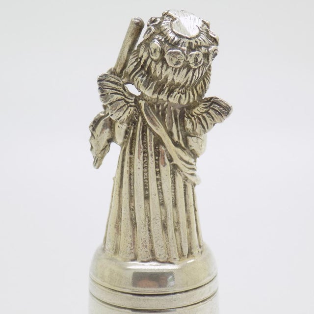 Silver Vintage Italian Silver Brandimarte Angel Bell Figurine, Florence, 1980s For Sale - Image 8 of 14