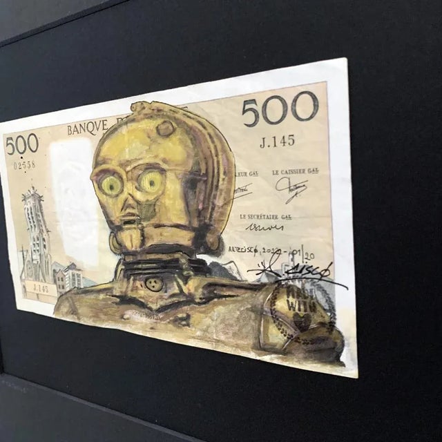 Cisco, Tatooine, 2022, Acrylic on Ticket For Sale - Image 6 of 10