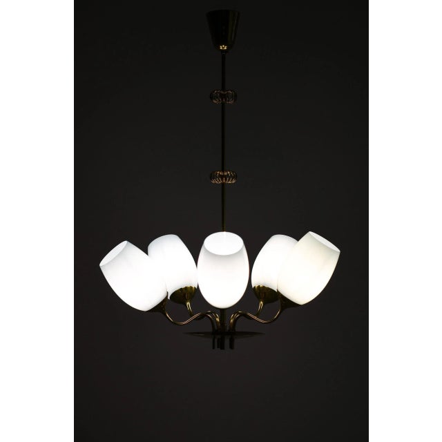 Model 9029 Ceiling Lamp by Paavo Tynell for Taito Oy, Finland For Sale - Image 12 of 13