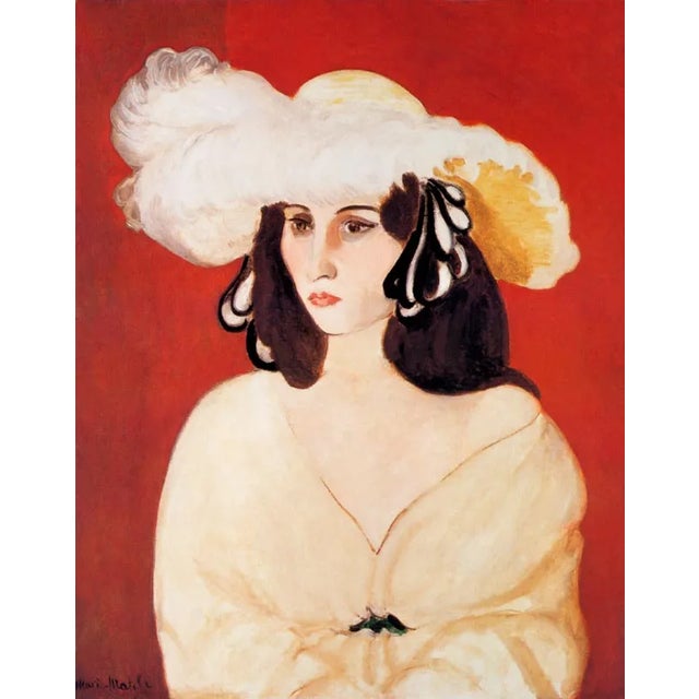 Artist: Henri Matisse Country: France Title: White plumes Medium: Giclee on watercolor paper Marks: Ltd Edition Numbered...