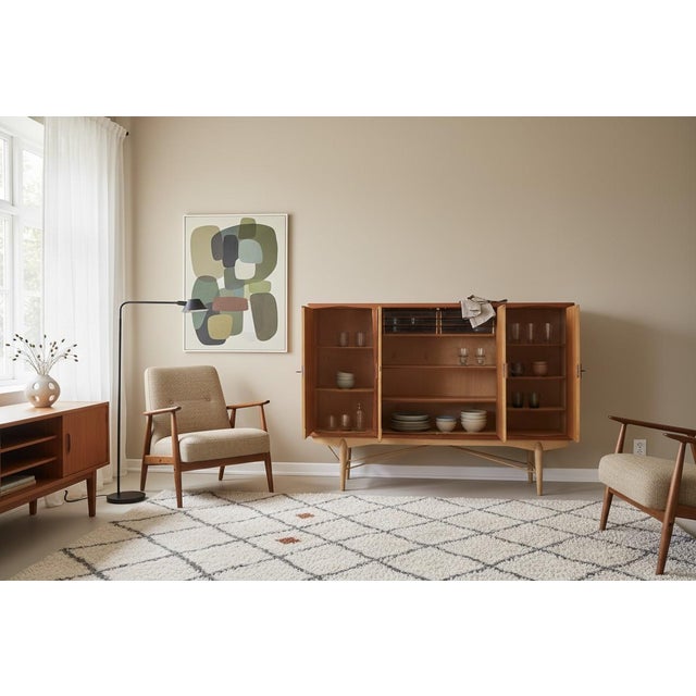 Danish Cabinet in Teak and Oak, 1960s For Sale - Image 4 of 18