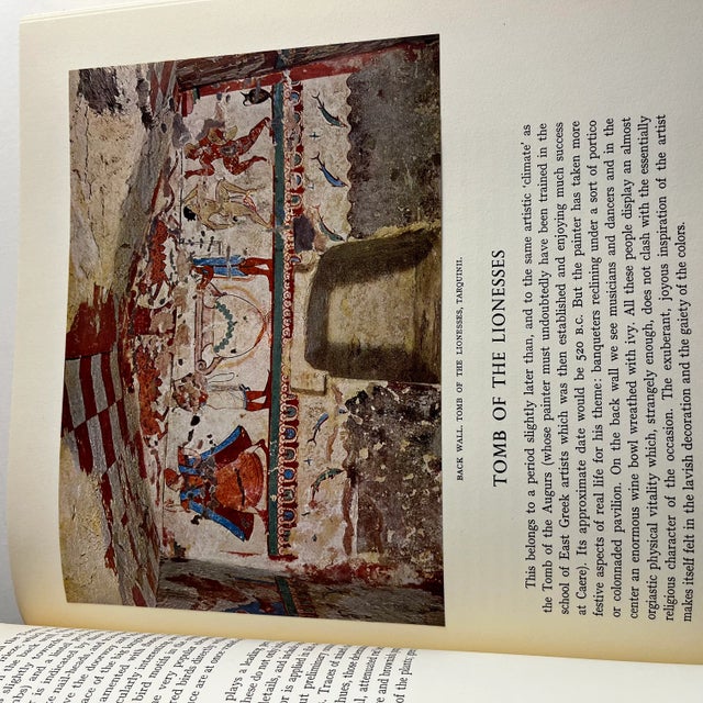1952 Etruscan Painting Book For Sale - Image 10 of 12