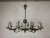 Bauhaus Large Bauhaus Chandelier and Wall Lamps, 1940s, Set of 3 For Sale - Image 3 of 15
