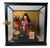 Japanese Gogatsu Warrior Doll in Glass Display Case, 1980 For Sale