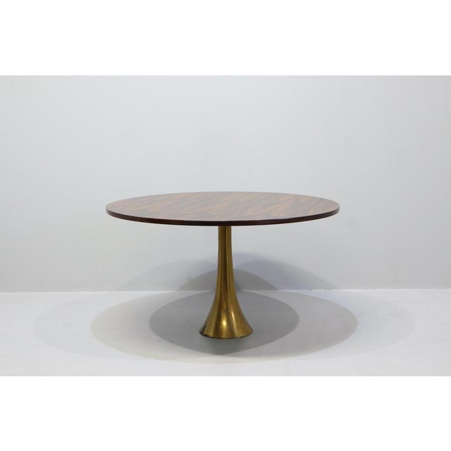Angelo Mangiarotti for Bernini, dining table, model '302', Italy, 1959 At first glance, the table appears deceptively...