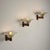 Bullicante Glass Wall Sconces by Barovier & Toso for Erco, 1940s, Set of 3 For Sale - Image 4 of 16
