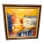1980s Jarvis Contemporary Cityscape Oil Painting For Sale