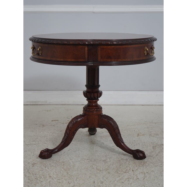 Age: Approx: 30 Years Old Details: Ball & Claw Feet Fine Carved Details High Quality Construction Nice Inlay Work...