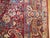 Red Antique Square Persian Sarouk Rug For Sale - Image 8 of 9