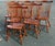 Late 20th Century Harden Solid Cherry Fan Back Windsor Chairs - Set of 6 For Sale - Image 11 of 12