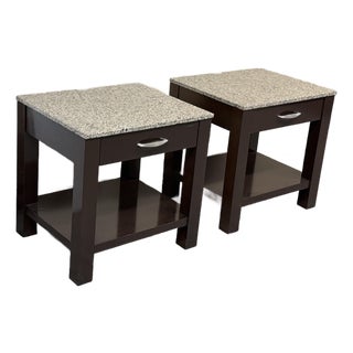 Bermanfalk Bespoke Nightstands, Pair For Sale