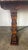 Monumental Spanish Revival Style Walnut Trestle Dining Table With Hand-Hewn Top For Sale In Los Angeles - Image 6 of 8