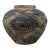 Vintage Asian-Style Ceramic Vase With Raised Relief Fish Motif For Sale
