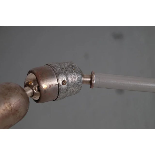 Industrial Triplex Wall Lamp attributed to Johan Petter Johansson, Sweden, 1940s For Sale - Image 9 of 12