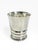 Christofle French Art Deco Small Silver Plate Cups or Matchstick Holders Including Christofle - Set of 3 For Sale - Image 4 of 16