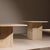 Nesting Table in Travertine, 1970s, Set of 3 For Sale - Image 10 of 15