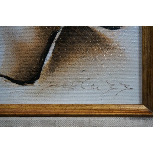 Blue Rare David Schluss Love Bouquet Abstract Floral Still Life Serigraph For Sale - Image 8 of 12