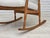 Vintage Scandinavian High-Backed Rocking Chair, 1970s For Sale - Image 10 of 18
