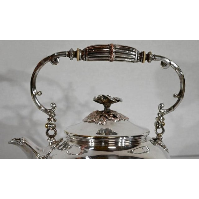 Early 20th Cethly Samovar in Silver Metal from Maison Christofle For Sale - Image 15 of 18
